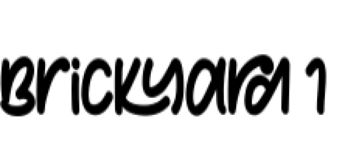 Brickyard Font Preview
