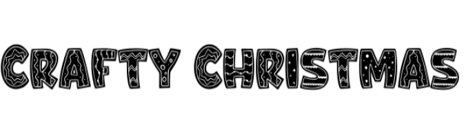 Crafty Christmas Font Preview