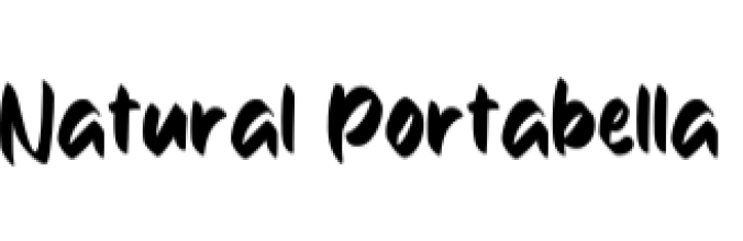 Natural Portabella Font Preview
