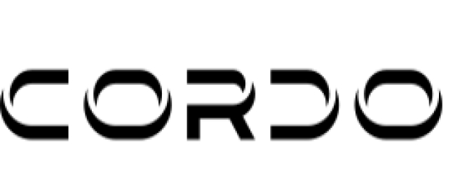 Cordo Font Preview
