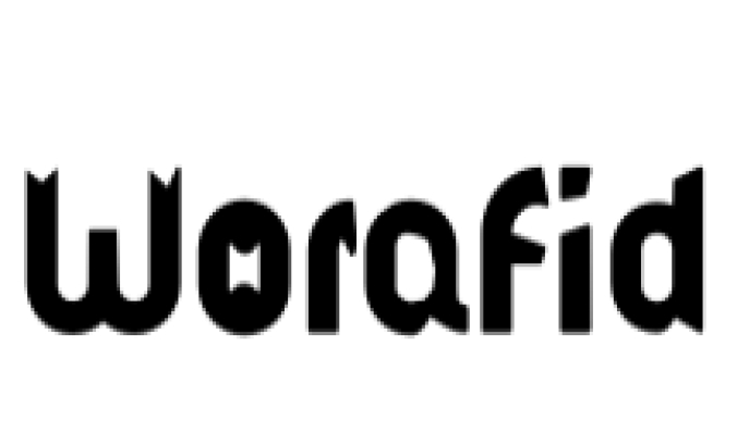Worafid Font Preview