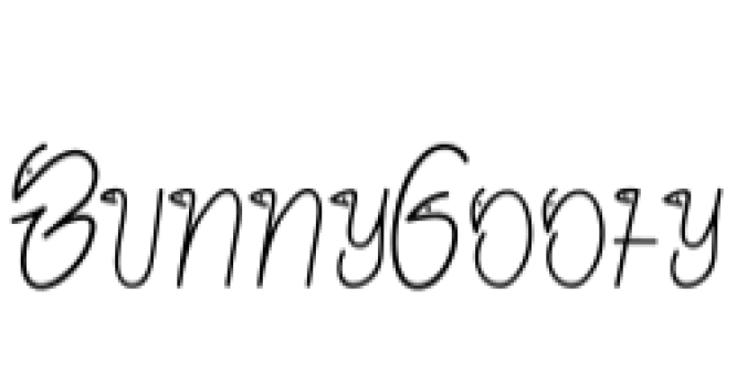 Bunny Goofy Font Preview