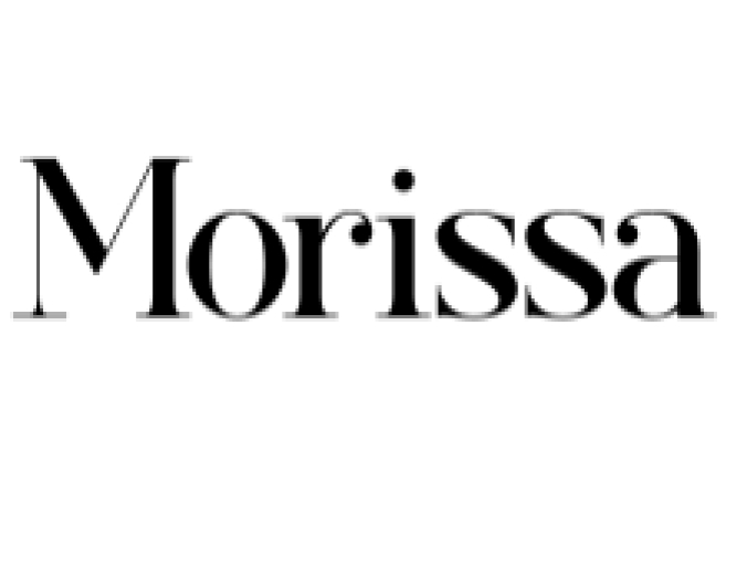 Morissa Font Preview
