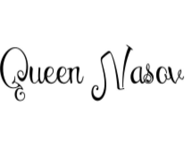 Queen Nasov Font Preview