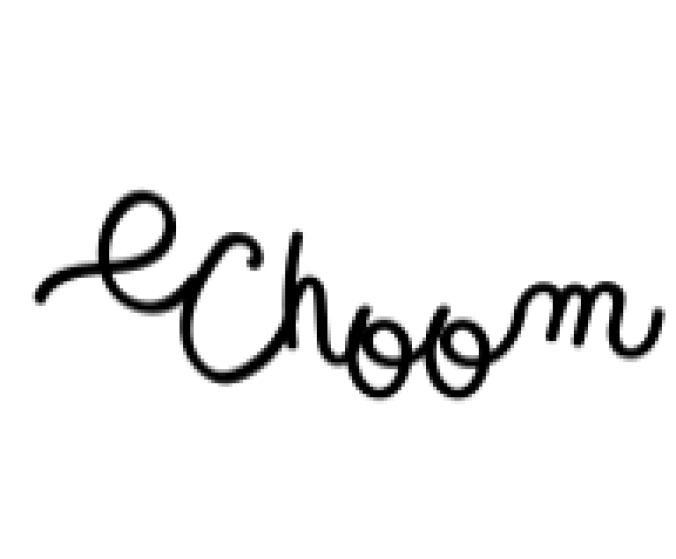 Choom Font Preview