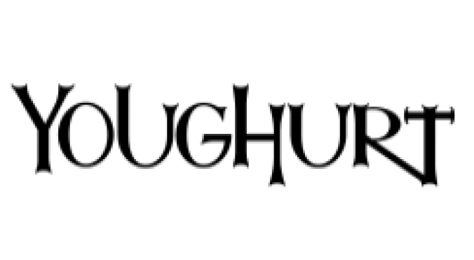 Youghurt Font Preview