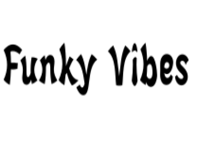 Funky Vibes Font Preview