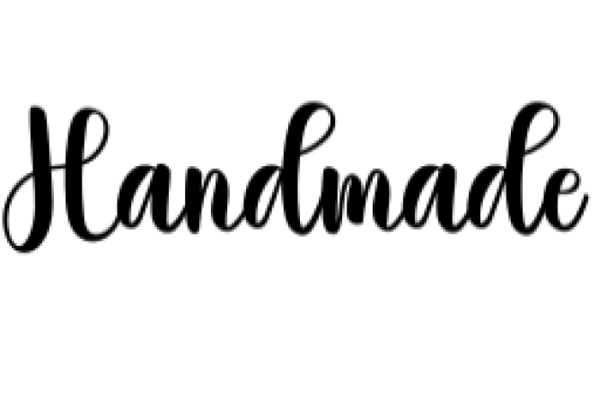 Handmade Font Preview