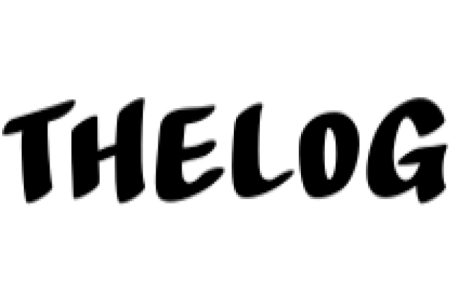 Thelog Font Preview