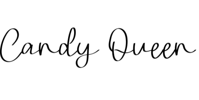 Candy Queen Font Preview