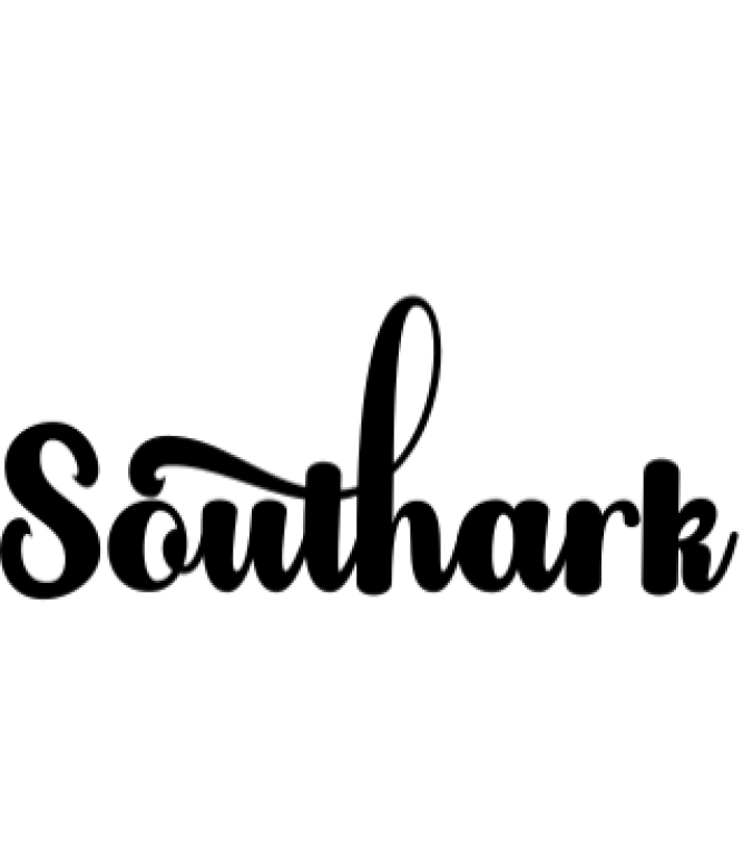 Southark Script Font Preview