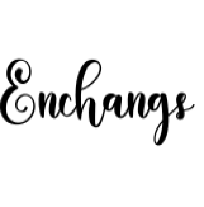 Enchangs Font Preview
