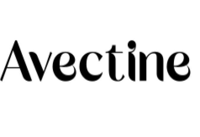 Avectine Font Preview