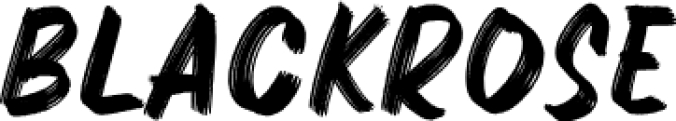 Blackrose Font Preview