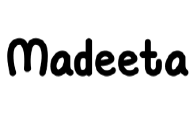 Madeeta Font Preview
