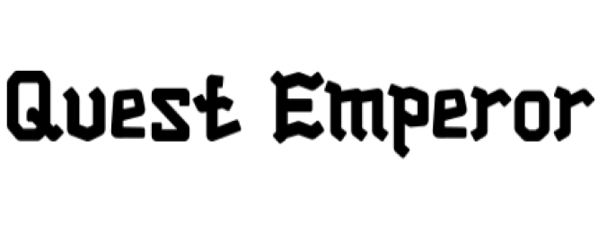 Quest Emperor Font Preview