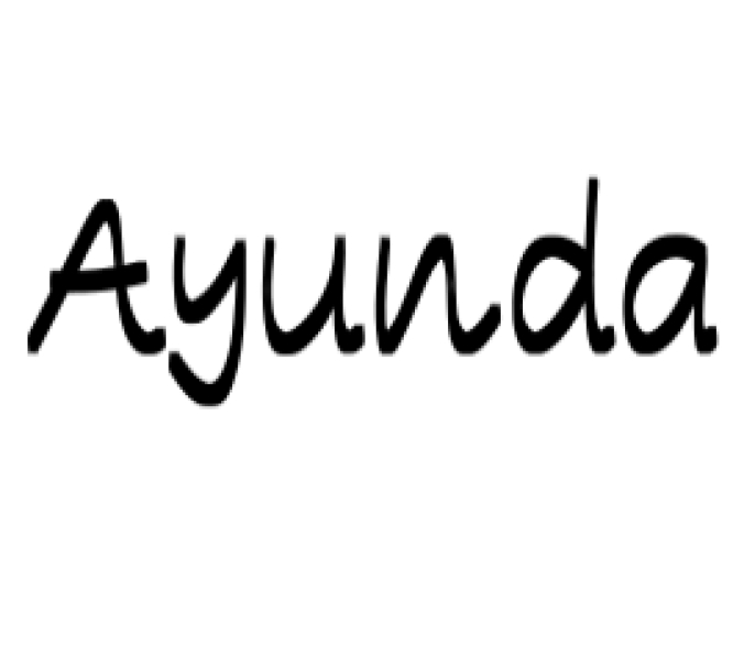 Ayunda Font Preview