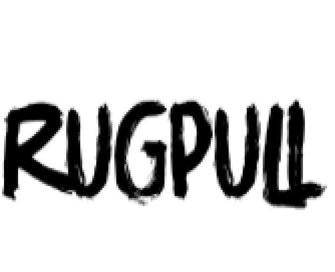 Rugpull Font Preview