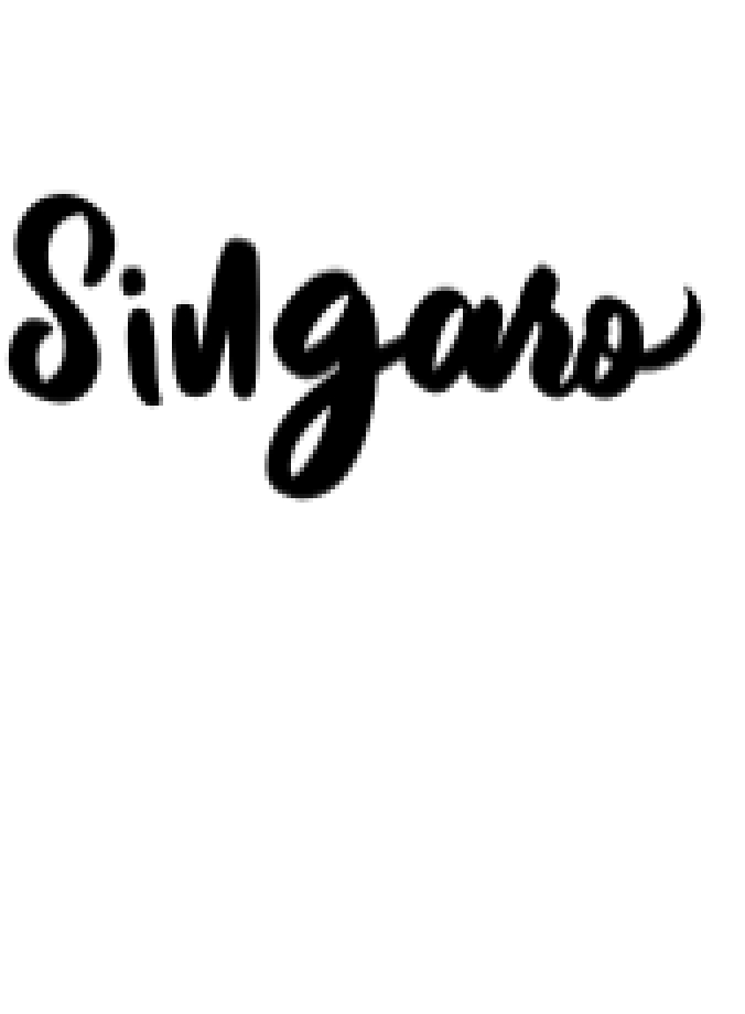 Singaro Font Preview