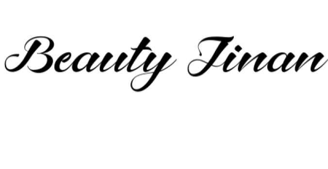 Beauty Jinan Font Preview