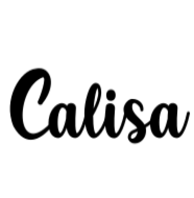 Calisa Font Preview