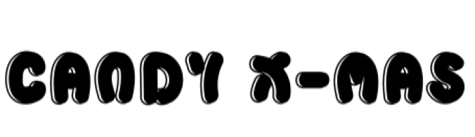Candy X-mas Font Preview