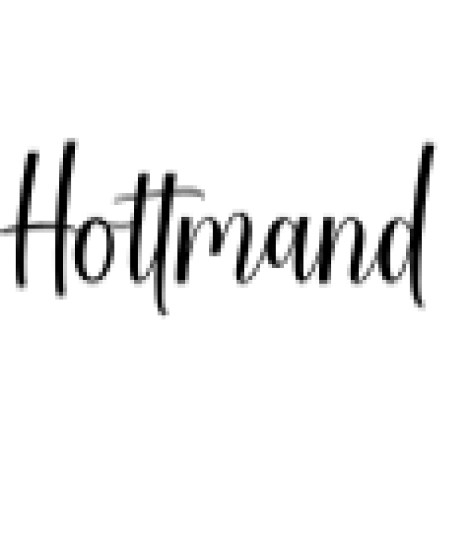 Hottmand Font Preview