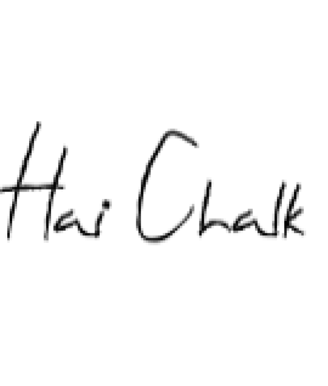 Hai Chalk Font Preview