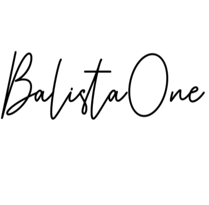 Balista Font Preview