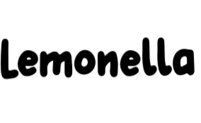 Lemonella Font Preview