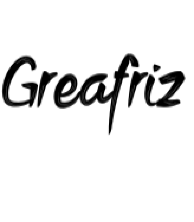 Greafriz Font Preview