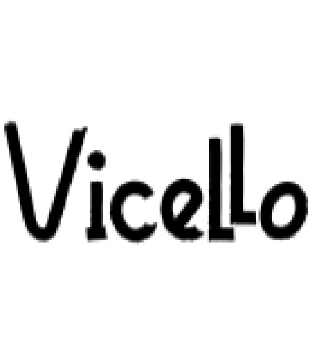 Vicello Font Preview
