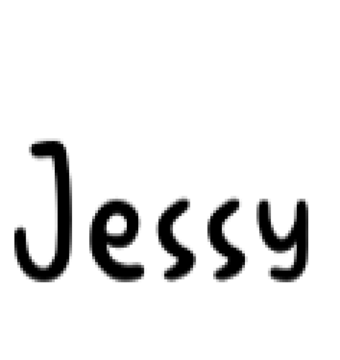 Jessy Font Preview