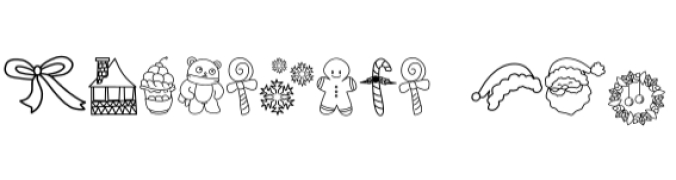 Christmas Box Font Preview