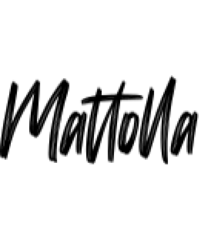 Mattolla Font Preview