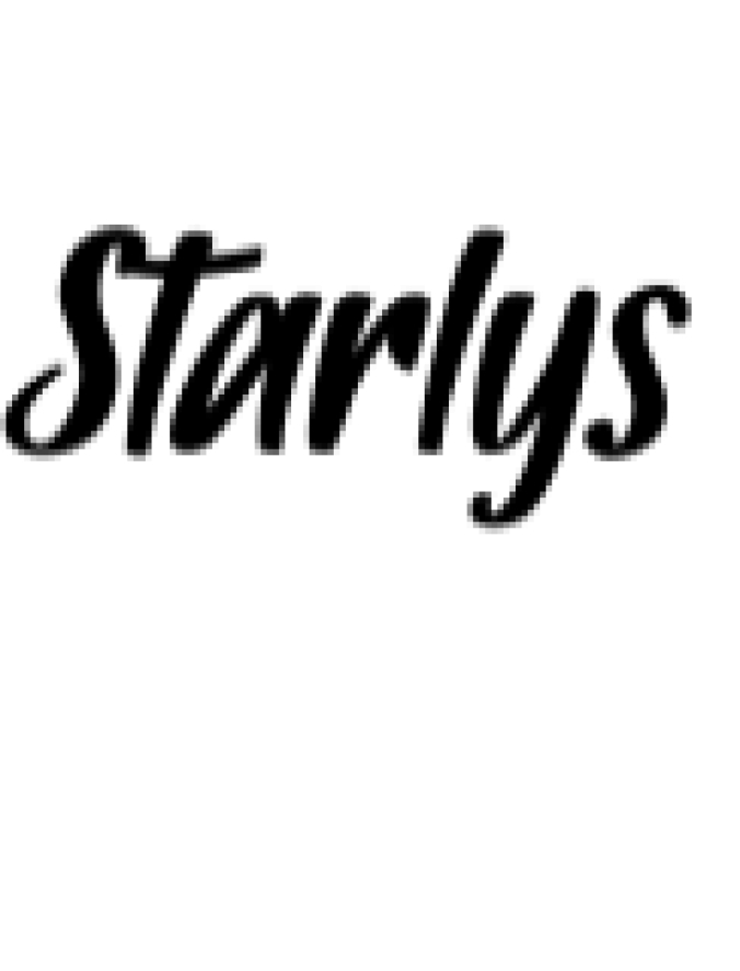 Starlys Font Preview