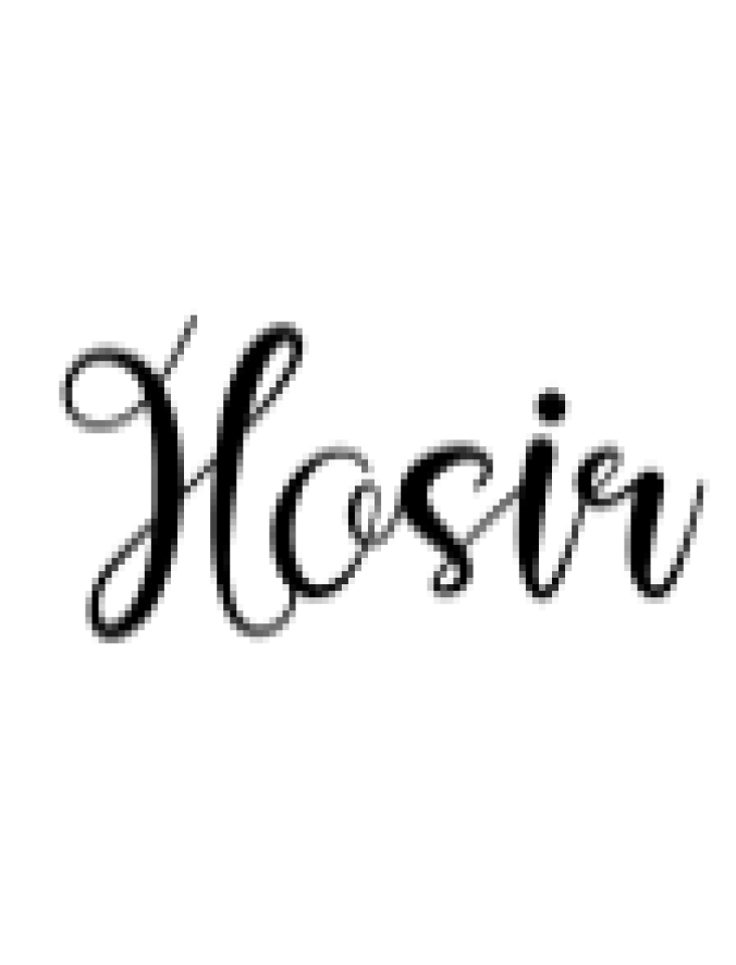 Hosir Font Preview