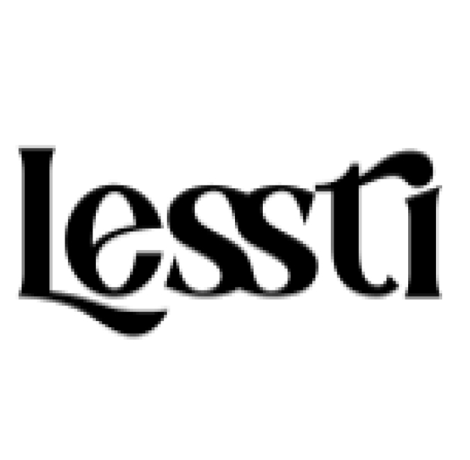 Lessti Font Preview