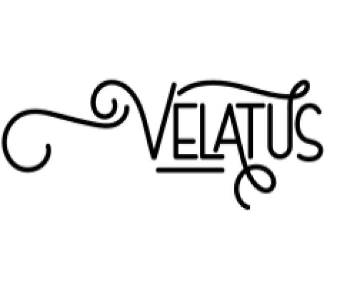 Velatus Font Preview