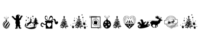 Christmas Font Preview