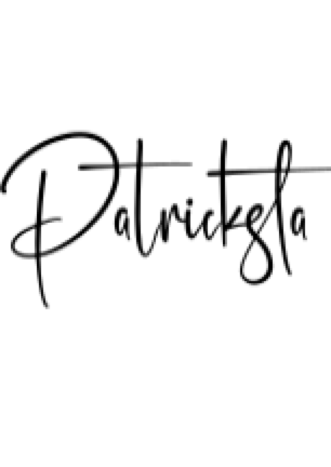 Patricksta Font Preview
