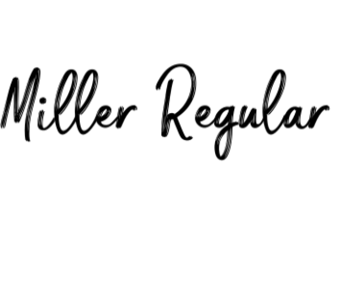 Miller Salt Font Preview