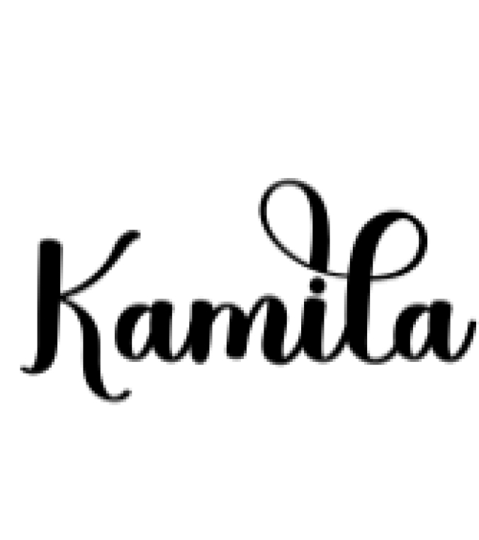 Kamila Font Preview