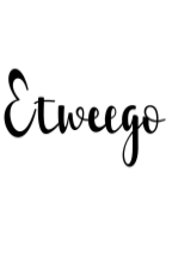 Etweego Font Preview