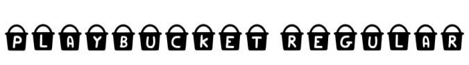 Play Bucket Font Preview