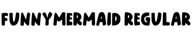 Funny Mermaid Font Preview