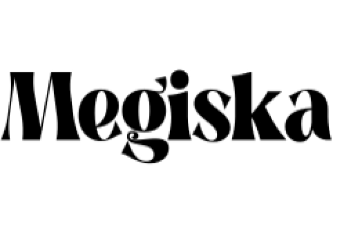 Megiska Font Preview