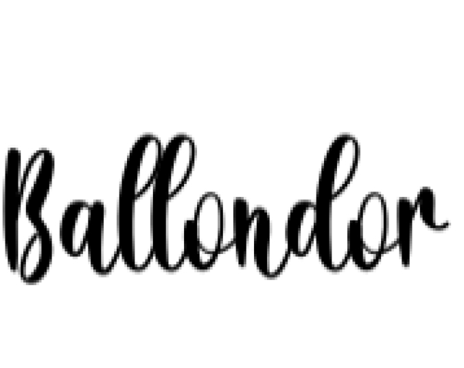 Ballondor Font Preview