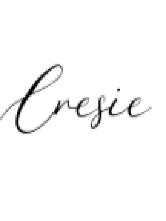 Cresie Font Preview