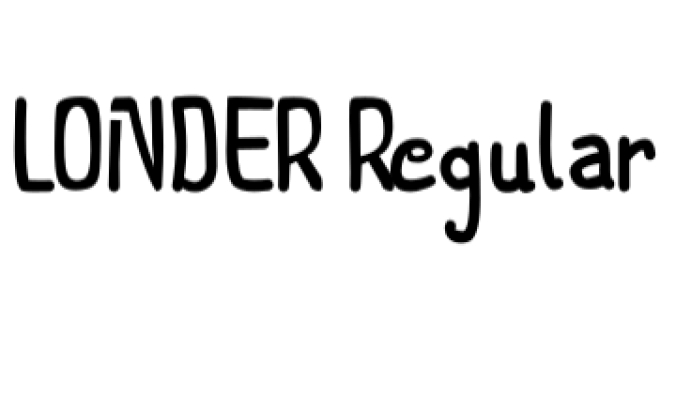 Londer Font Preview
